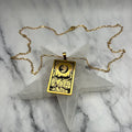 The Moon Necklace 14K Gold